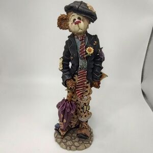 Boyds Bears Folkstone Collection 2887 Honker T Flatfoot Clown 1999 figurine